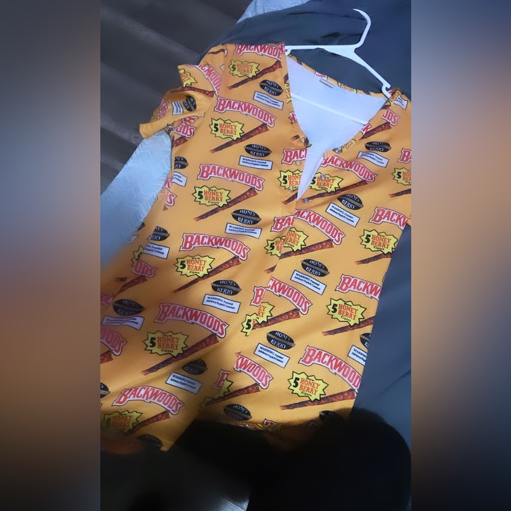 Back wood onesie